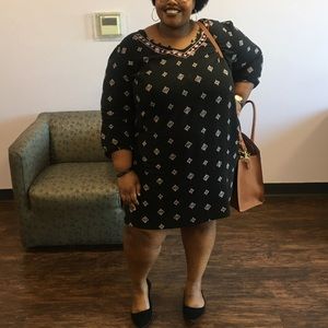 Terra & Sky Plus Size Rayon Dress